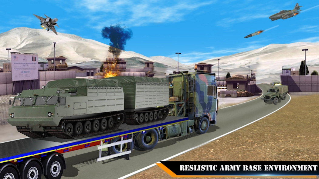 Army Cargo Truck Driver 1.12 Screenshot