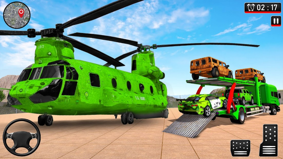 Army Transport Driving Games 1.3 Screenshot