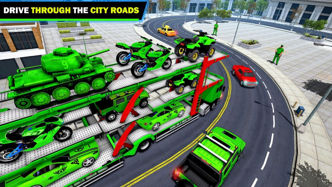 Army Transport Driving Games 1.3 Screenshot
