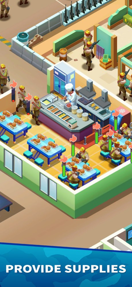 Army Tycoon:Idle Base 1.211.0 Screenshot