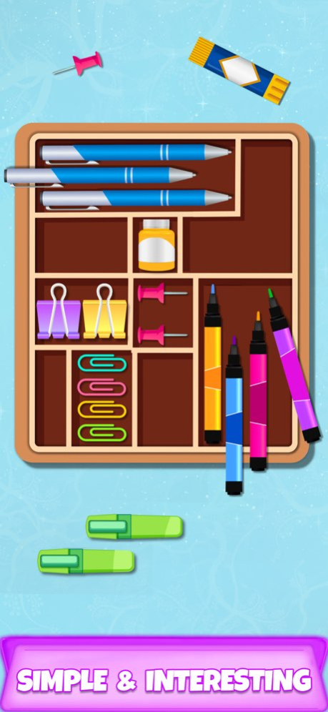 Arrange Right Stationery Sort 1.8 Screenshot