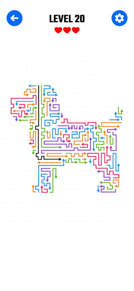 Arrow Escape: Maze Puzzle Out 1.3.1 Screenshot