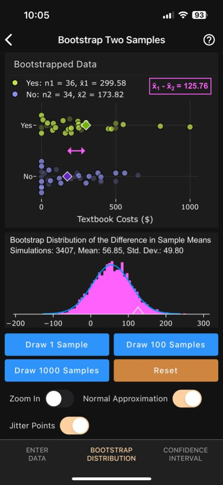 Art of Stat: Resampling 1.8.0 Screenshot