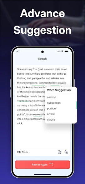 Article Rewriter & Paraphraser 3.5.3 Screenshot