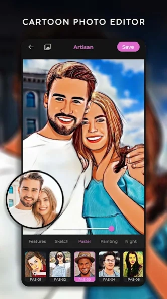 Artisan: Cartoon Photo Editor 3.0.0 Screenshot