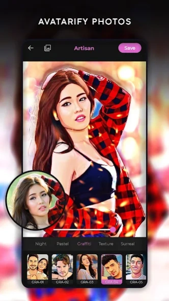 Artisan: Cartoon Photo Editor 3.0.0 Screenshot