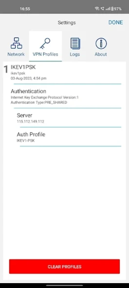 HPE Virtual Intranet Access 4.7.3 Screenshot