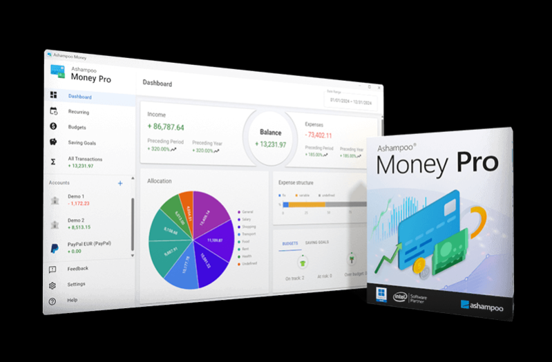 Ashampoo Money Pro 25.1.0 Screenshot