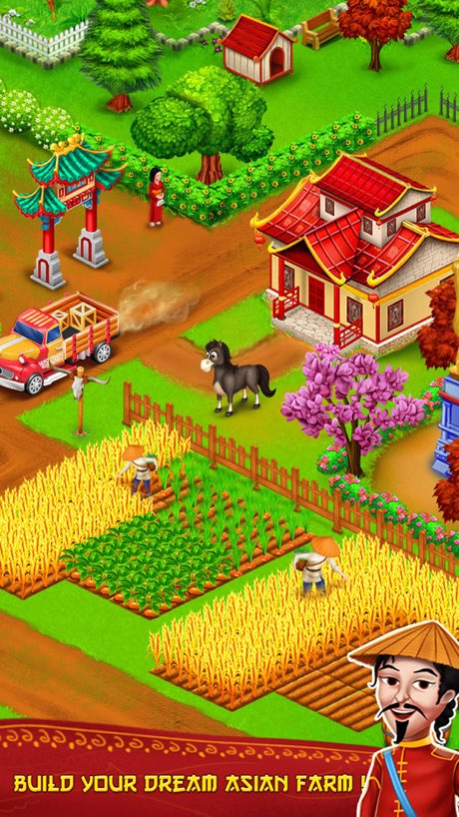 Asian Town Farmer-Offline Farm 1.2 Screenshot