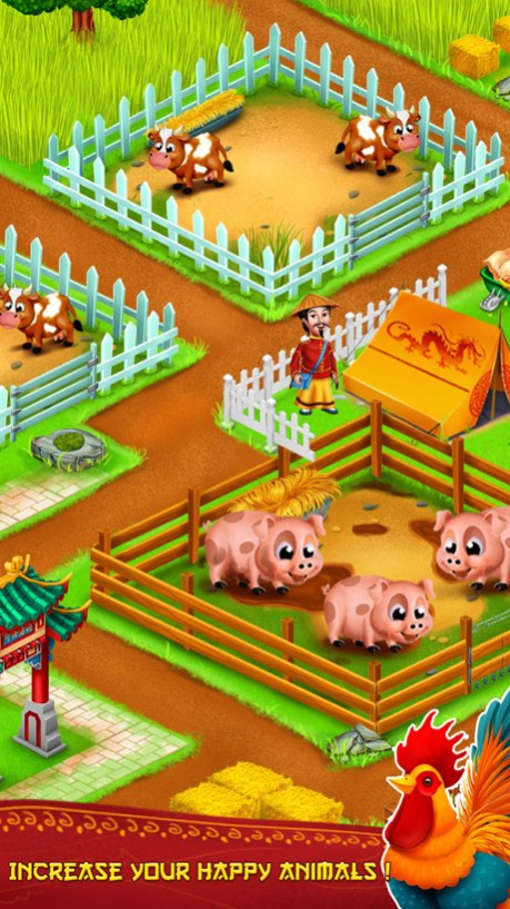 Asian Town Farmer-Offline Farm 1.2 Screenshot