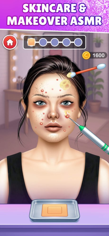 ASMR Salon: Skincare & Makeup 1.1.1 Screenshot