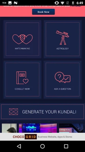 Astro App by Sundeep Kochar  Screenshot
