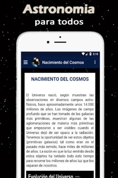 Astronomía para Todos 2.4 Screenshot