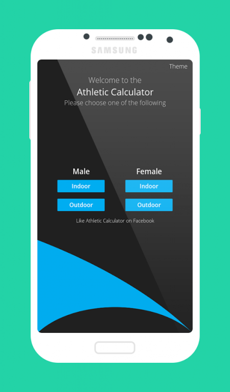 Athletic Calculator 1.0.5 Screenshot