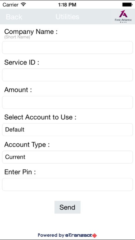 AtlanticMobile 1.2 Screenshot
