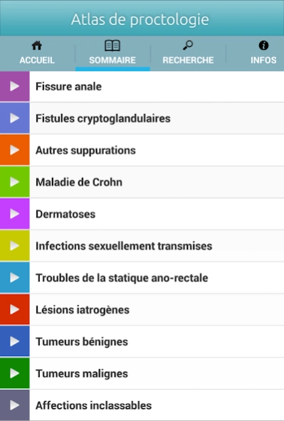 Atlas de proctologie  Screenshot
