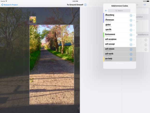 ATLAS.ti Mobile 1.9 Screenshot