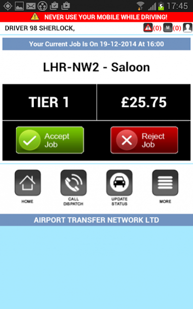 ATN Taxi Driver 1.11 Screenshot