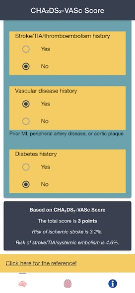 AF Stroke Risk 3.1 Screenshot