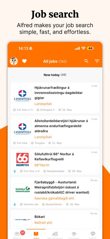 Alfred - Job search 4.0.7 Screenshot