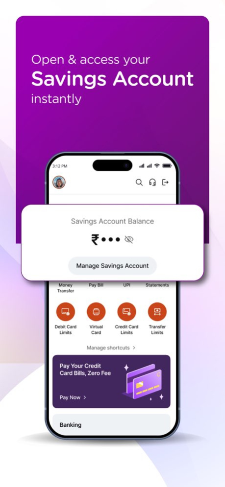 AU 0101: Mobile Banking App 21.9.196 Screenshot