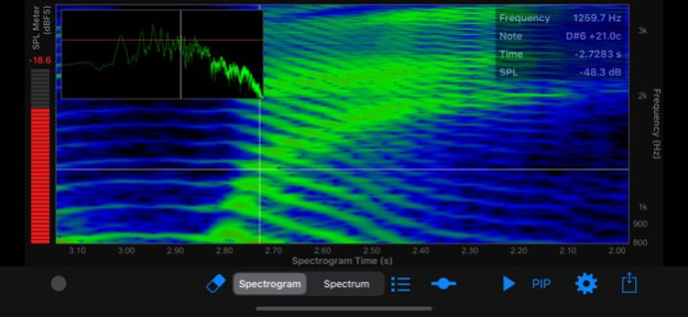 Audio Analyzer 2.7 Screenshot