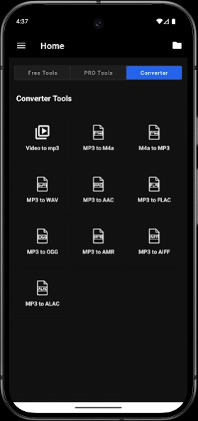 Audio Converter  Screenshot