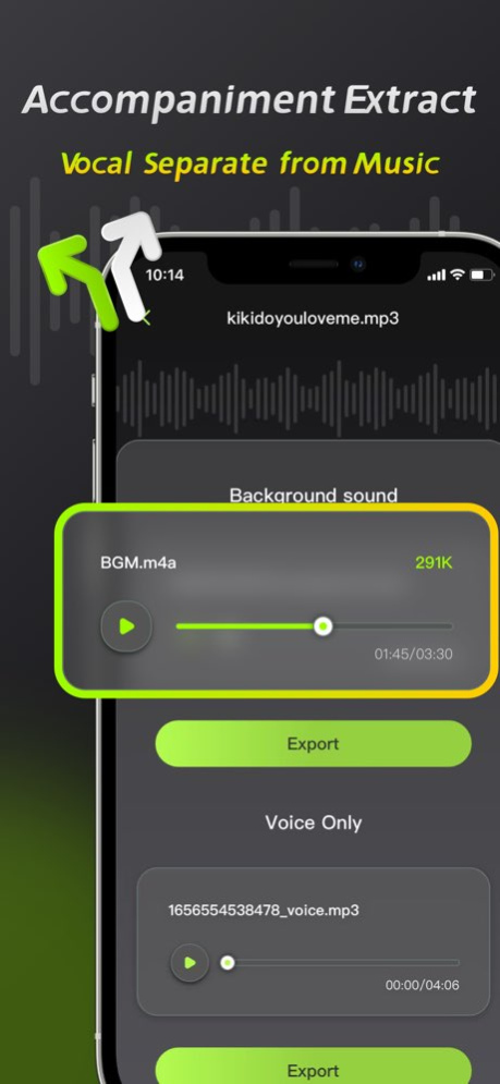 Audio Editor: Video to Audio 1.2.0 Screenshot