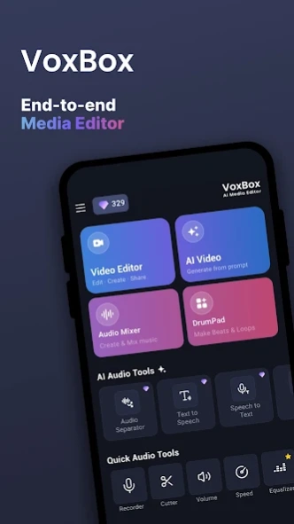 VoxBox AI Video & Audio Editor 9.5.4 Screenshot