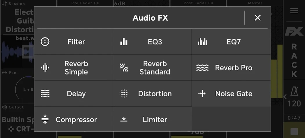 Renetik: FX Recorder  Screenshot