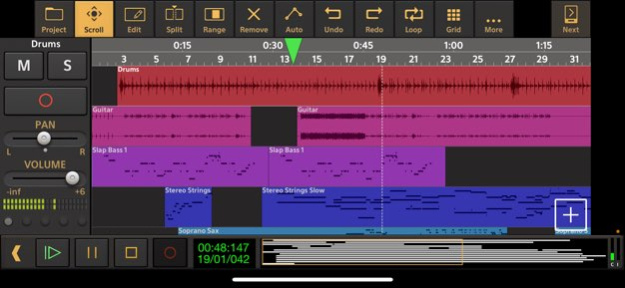 Audio Evolution Mobile Studio 7.3.2 Screenshot