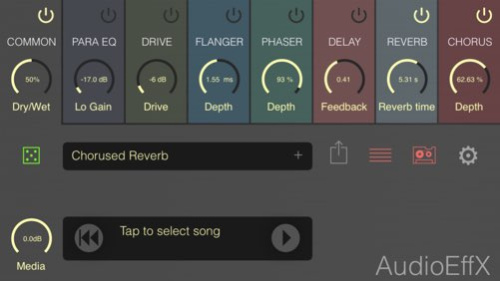 AudioEffX 1.2.0 Screenshot