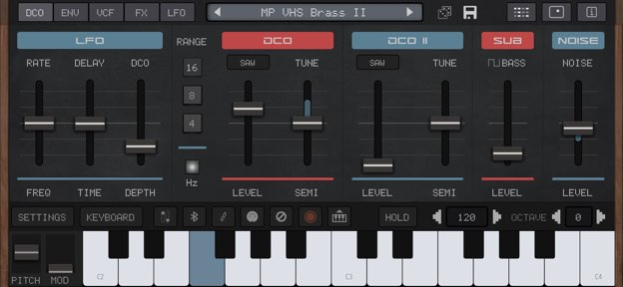 AudioKit Synth One J6 + AUv3 0.999.6 Screenshot