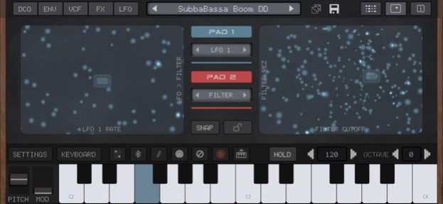 AudioKit Synth One J6 + AUv3 0.999.6 Screenshot