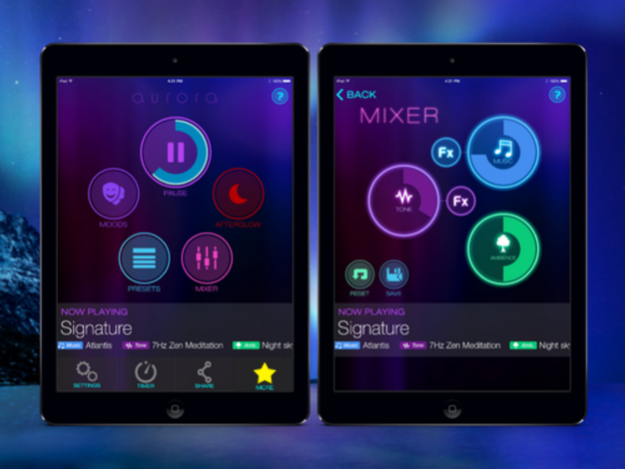 Aurora: True Audio Relaxation 2.1.3 Screenshot