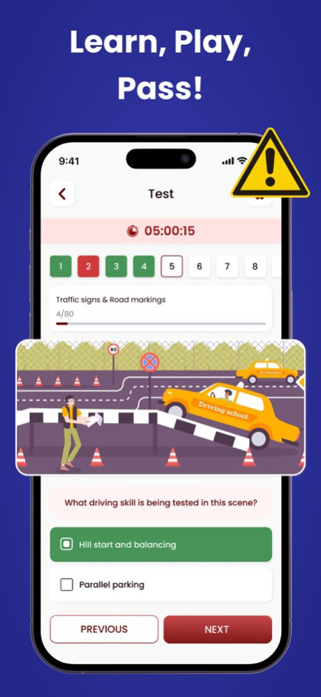 AUS Driving Theory Test - 2025 1.5 Screenshot