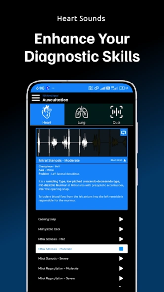 Auscultation | Heart Sounds  Screenshot