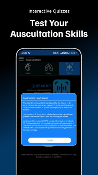 Auscultation | Heart Sounds  Screenshot