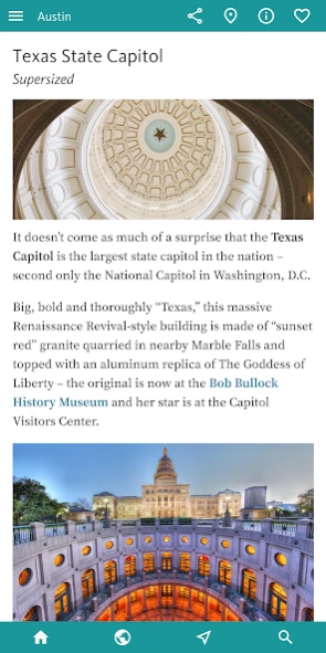 Austin’s Best: US Travel Guide  Screenshot
