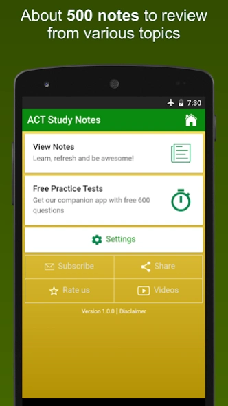 Australian Citizenship Notes 1.0.0 Screenshot