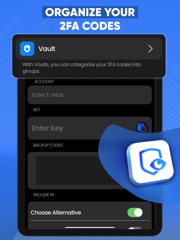 Authenticator App : Two Factor 2.0 Screenshot