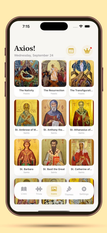 Axios! Life of the Saints 1.4.4 Screenshot