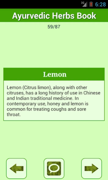 Ayurvedic Herbs Medicine Book 1.8 Screenshot