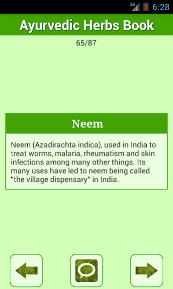 Ayurvedic Herbs Medicine Book 1.8 Screenshot