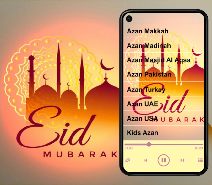 Azan Mp3 Audio Offline 2025 9.0 Screenshot
