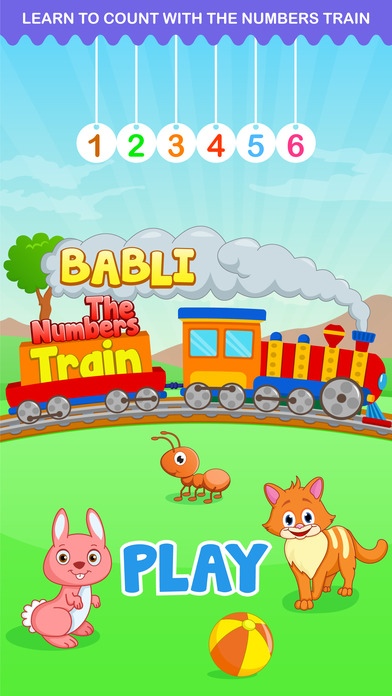 Babli The Numbers Train - Tap, Explore and Learn counting from 1 to 20 1.0 Screenshot