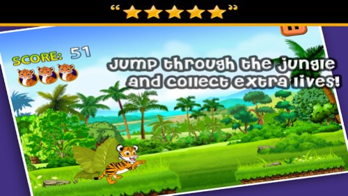 Baby Bengal Tiger Run : A Happy Day in the Life of Fluff the Tiny Tiger  Screenshot