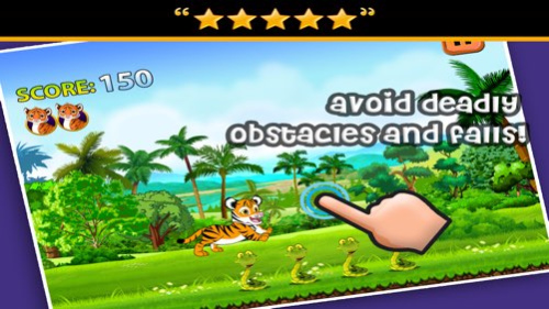 Baby Bengal Tiger Run : A Happy Day in the Life of Fluff the Tiny Tiger  Screenshot