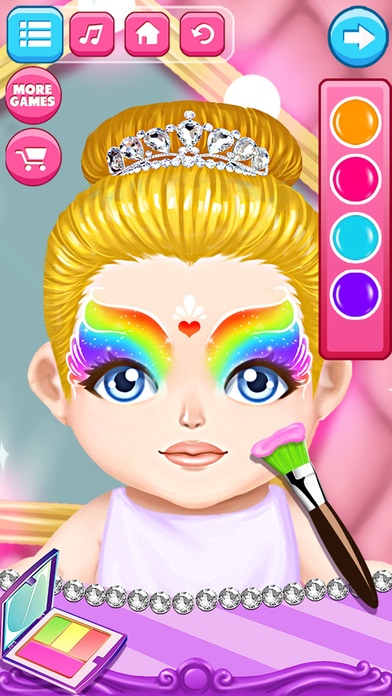 Baby Care & Play - Face Paint 1.4 Screenshot