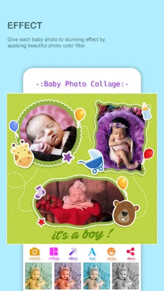 Baby Photo Collage  Screenshot